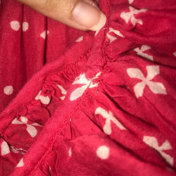 Anthro Kopal Balloon Cotton Peasant Blouse Luna - Picture 6 of 8